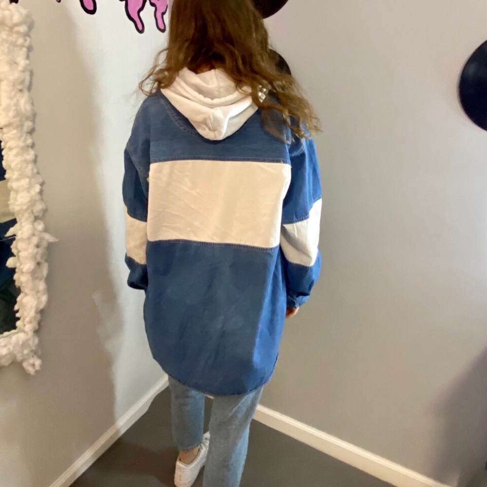 Color Block Denimmmm - Picture 3 of 3